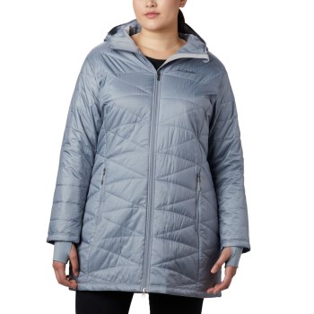 Columbia Ženske Jakne - Mighty Lite Hooded Plus Size Sive | QLUH-67498